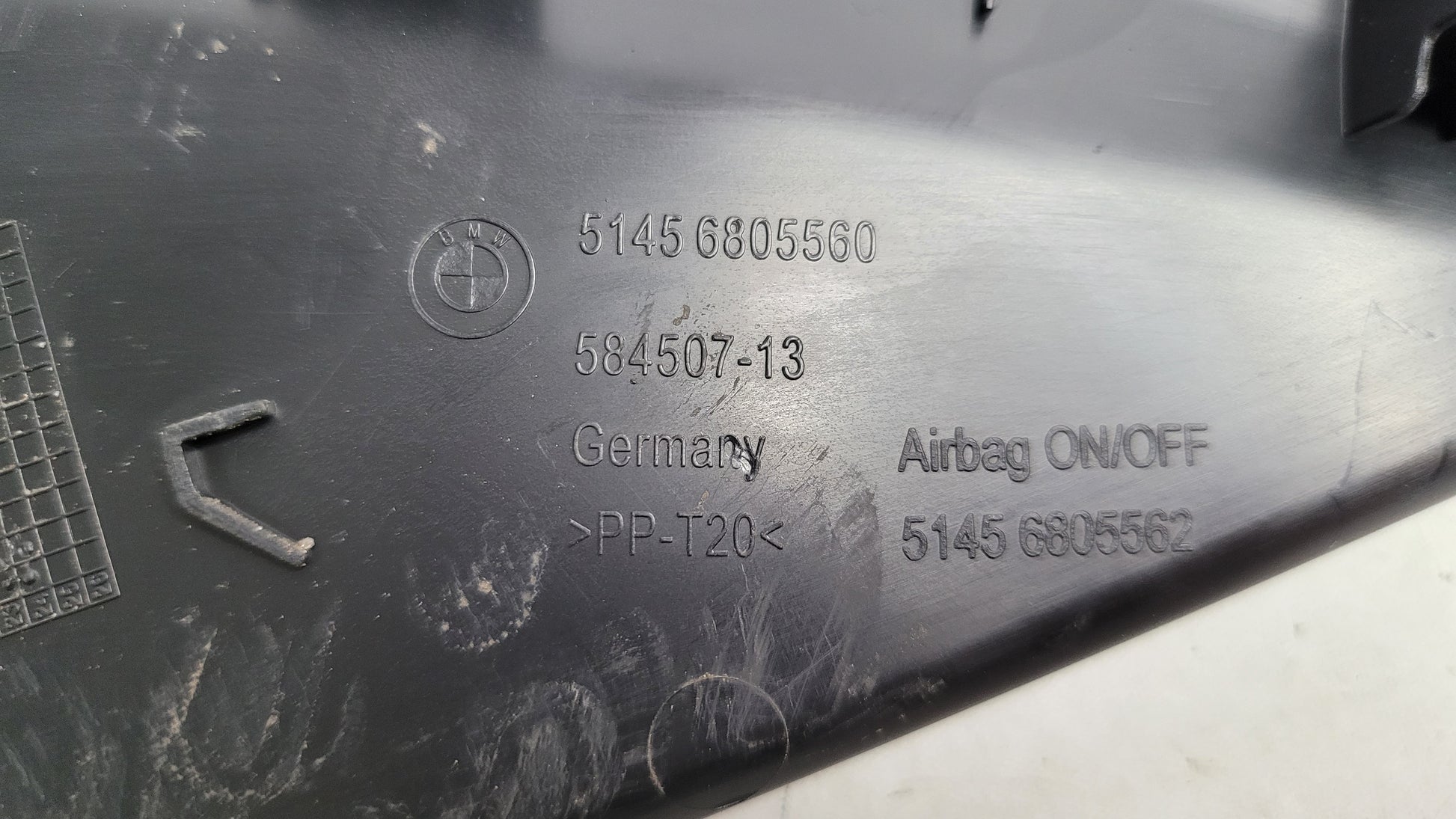 BMW G80 M3 Series Right Dashboard Trim 6805560 - MPerformance.parts