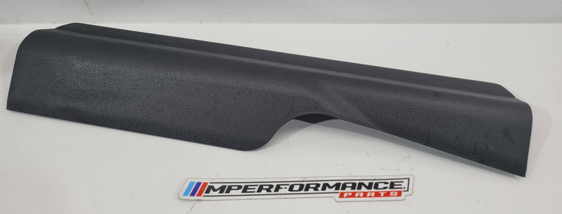 BMW M3 G80 right front door entrance trim cover panel, MPerformance.parts, featuring textured finish and precise fit for vehicle interior.