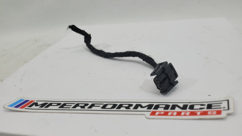BMW wiring cable plug connector terminal, 2 pole, MPerformance.parts brand, showing the metal contacts and black plastic housing.