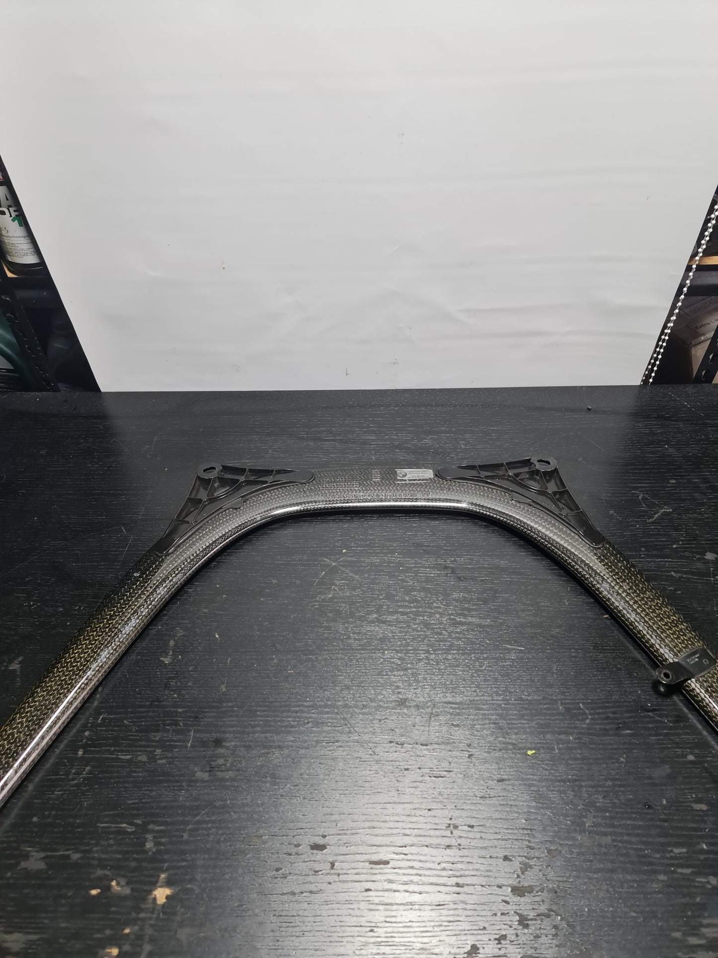 BMW F80 M3 F82 M4 Factory Front U-Shaped Carbon Fiber Brace CFRP - MPerformance.parts