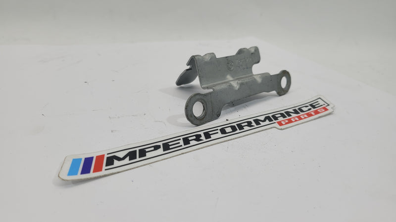 BMW M2 main body engine wire harness cable holder bracket by MPerformance.parts, shown mounted on the engine.