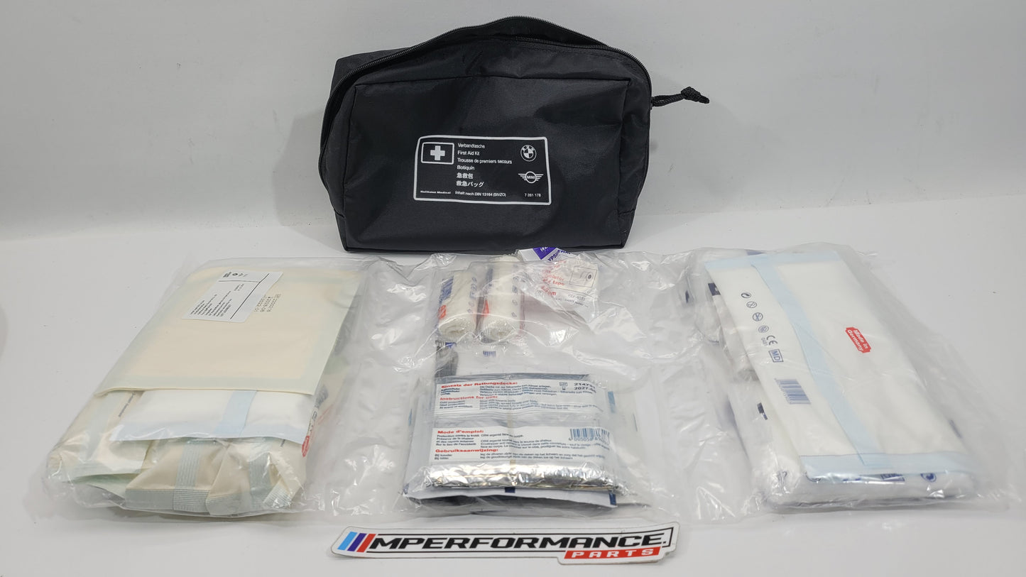 BMW First Aid Emergency Medical Kit Pouch Black 7261178 G80 M3