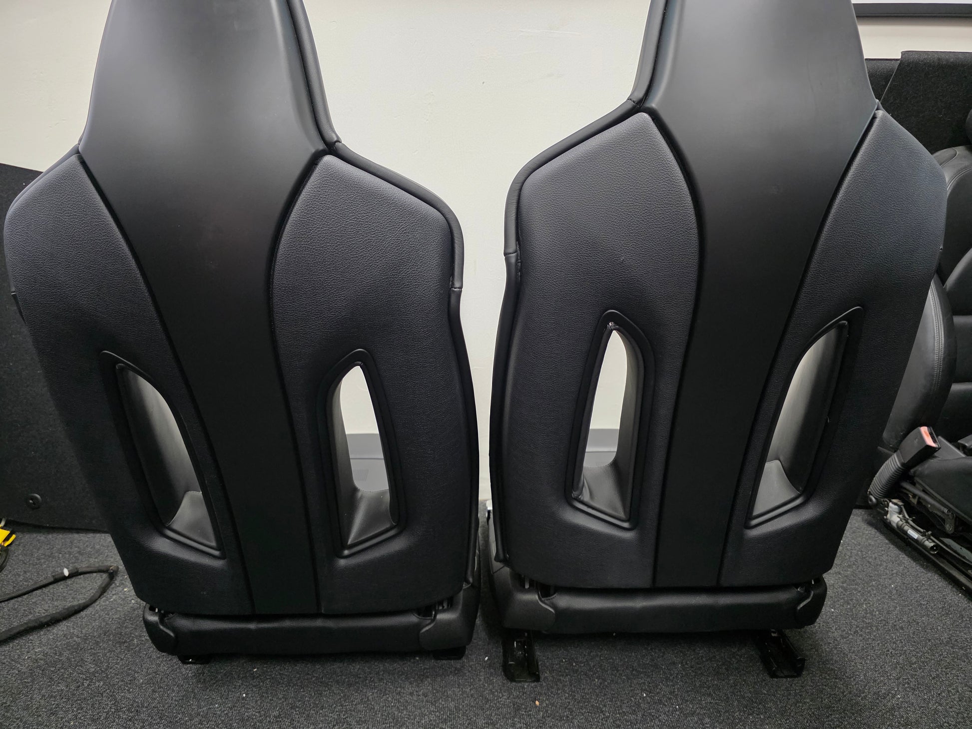 BMW F80 M3 Black Leather Seats - MPerformance.parts