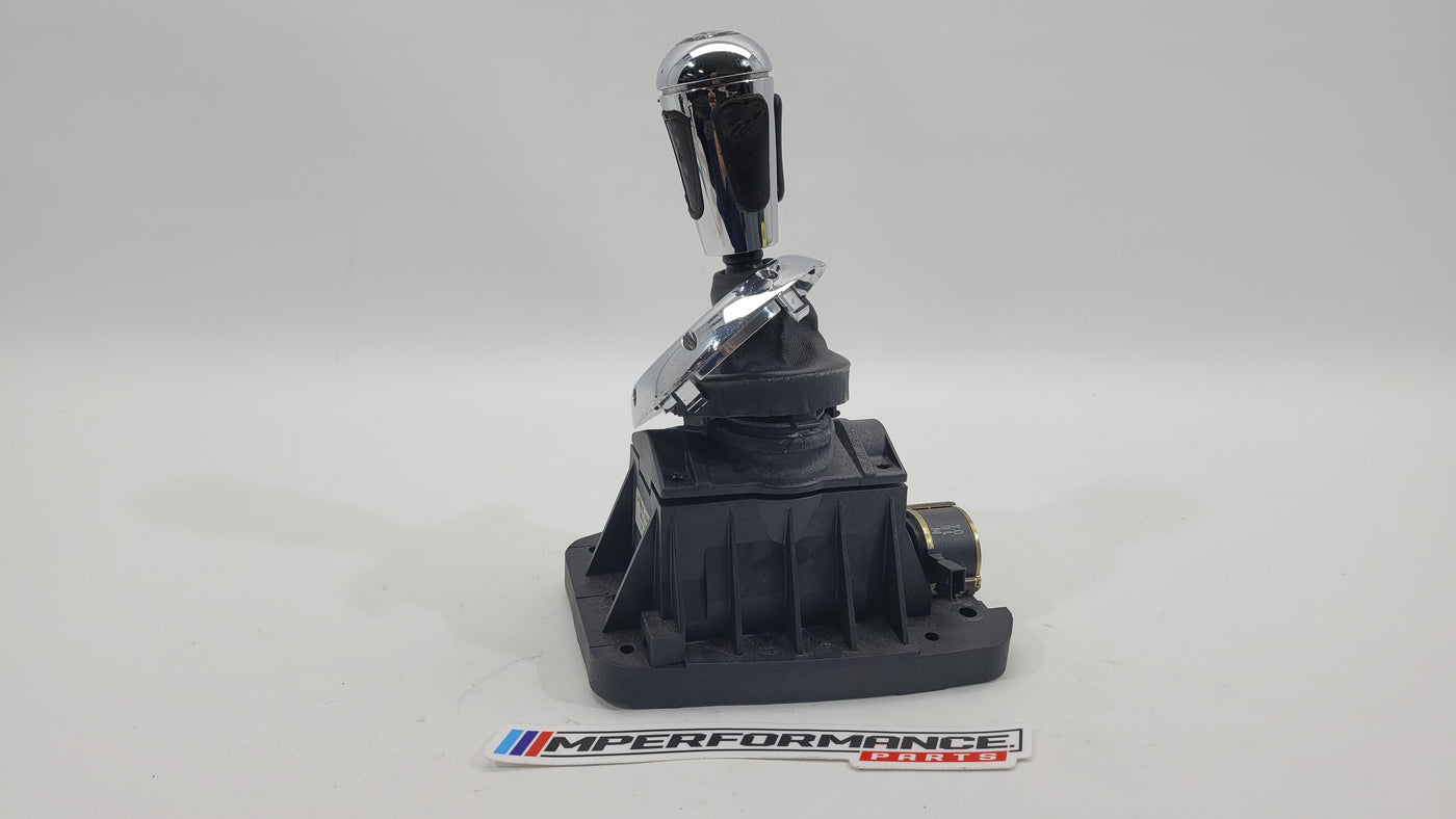 BMW E46 M3 SMG gear shifter selector unit, 2001-2006 model, MPerformance.parts replacement part with detailed gear selector mechanism.