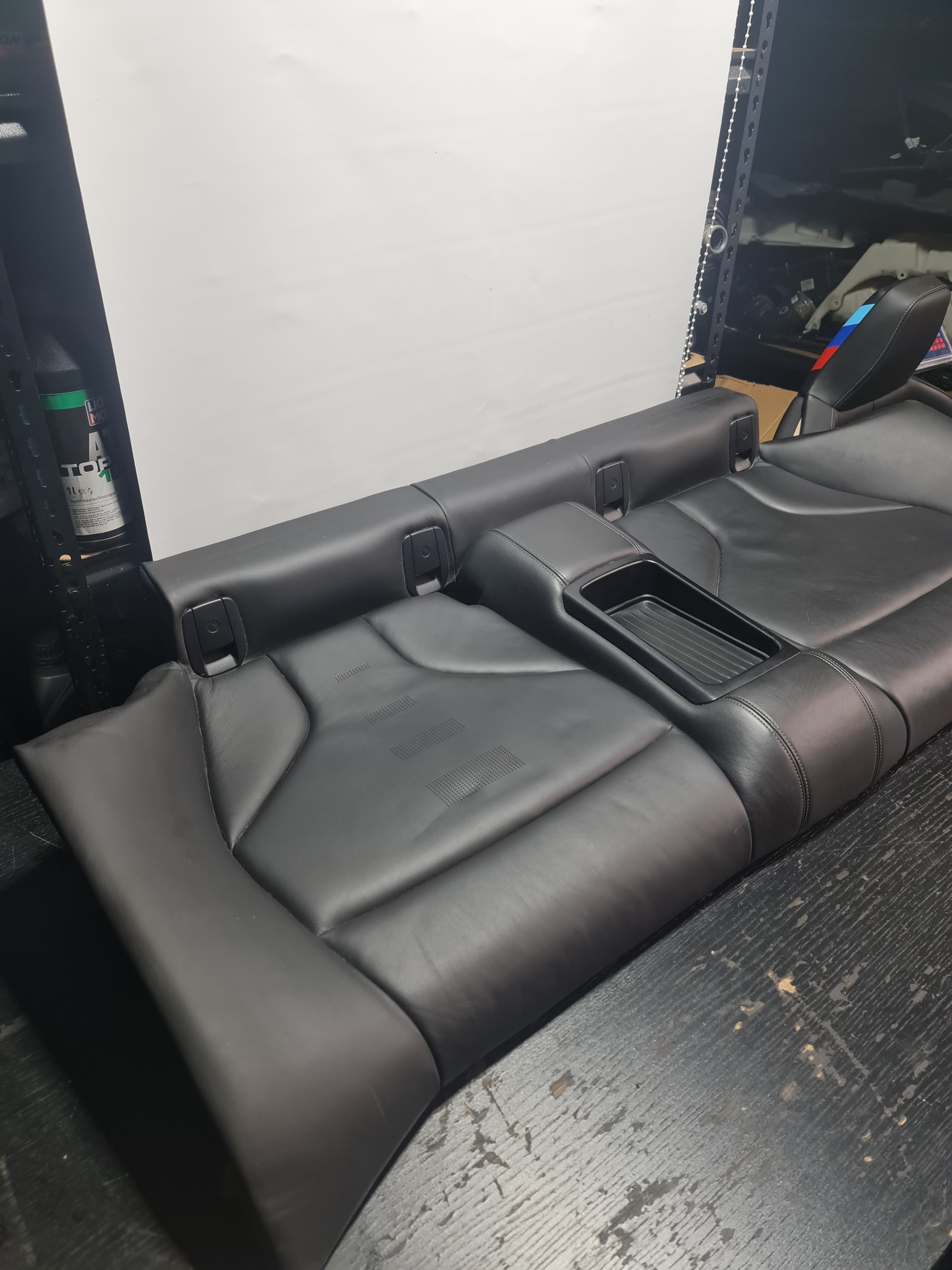 15-20 BMW F82 M4 REAR SEAT LOWER CUSHION MERINO LEATHER BOTTOM BENCH - MPerformance.parts