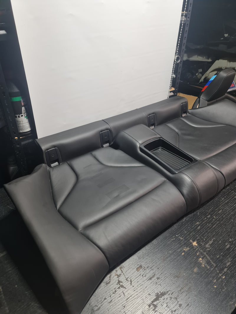 15-20 BMW F82 M4 REAR SEAT LOWER CUSHION MERINO LEATHER BOTTOM BENCH - MPerformance.parts