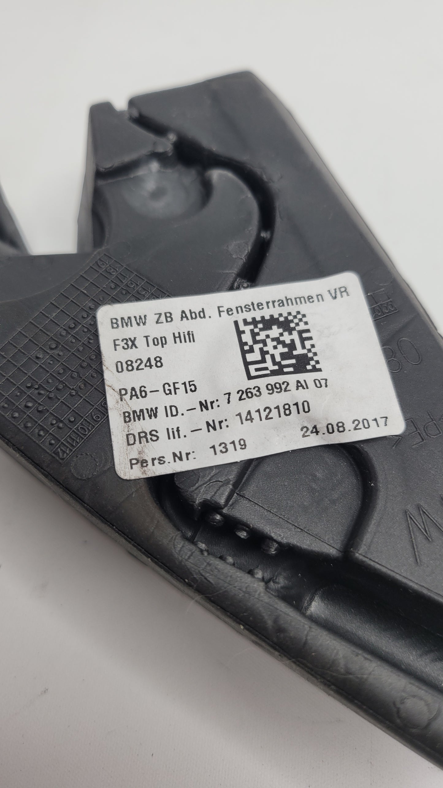 BMW F80 M3 Front Right Door Tweeter Insulation 7263992 - MPerformance.parts
