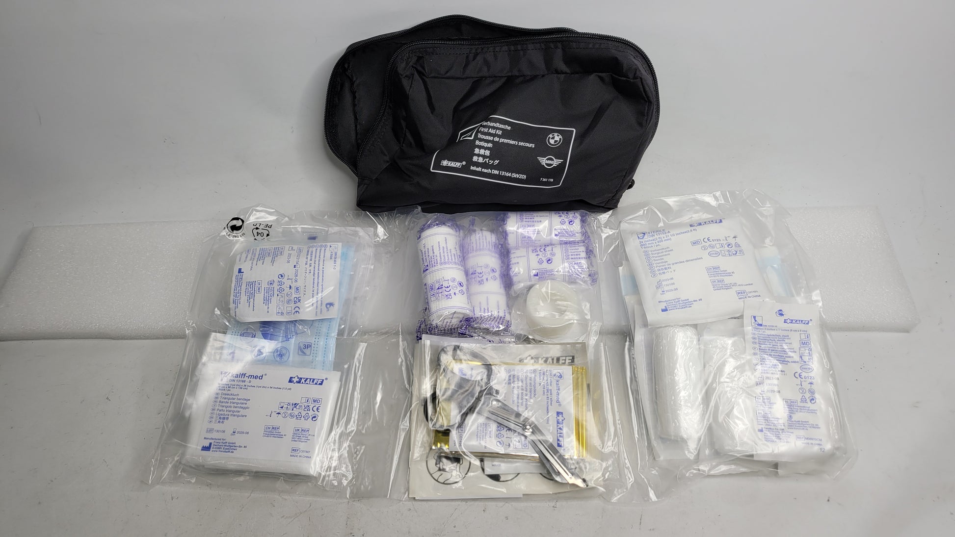 BMW G80 M3 First Aid Kit Bag Black First Aid Kit 7261178 - MPerformance.parts