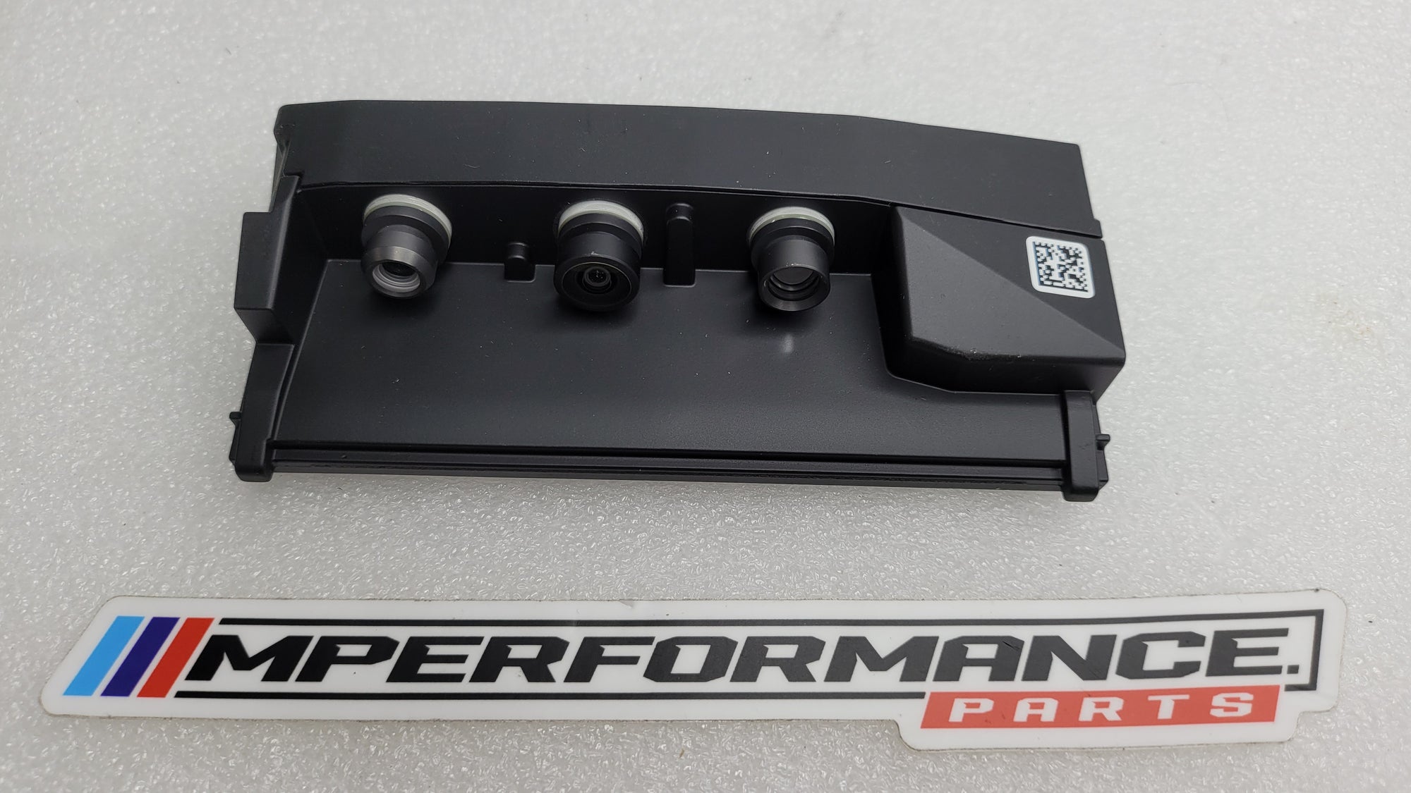 BMW M3/4 G8x 2021-2025 front windshield lane keep assistance sensor camera by MPerformance.parts, showing sensor and camera components.