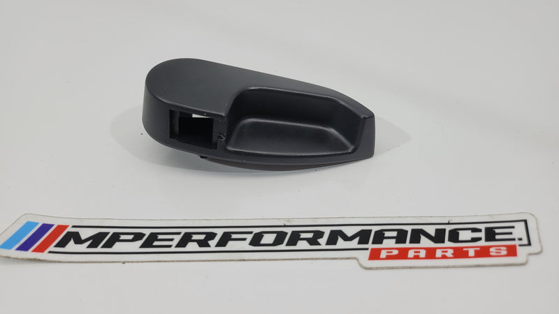 BMW M3 G80 bonnet hood release handle in black with MPerformance.parts branding, designed for easy engine bay access.