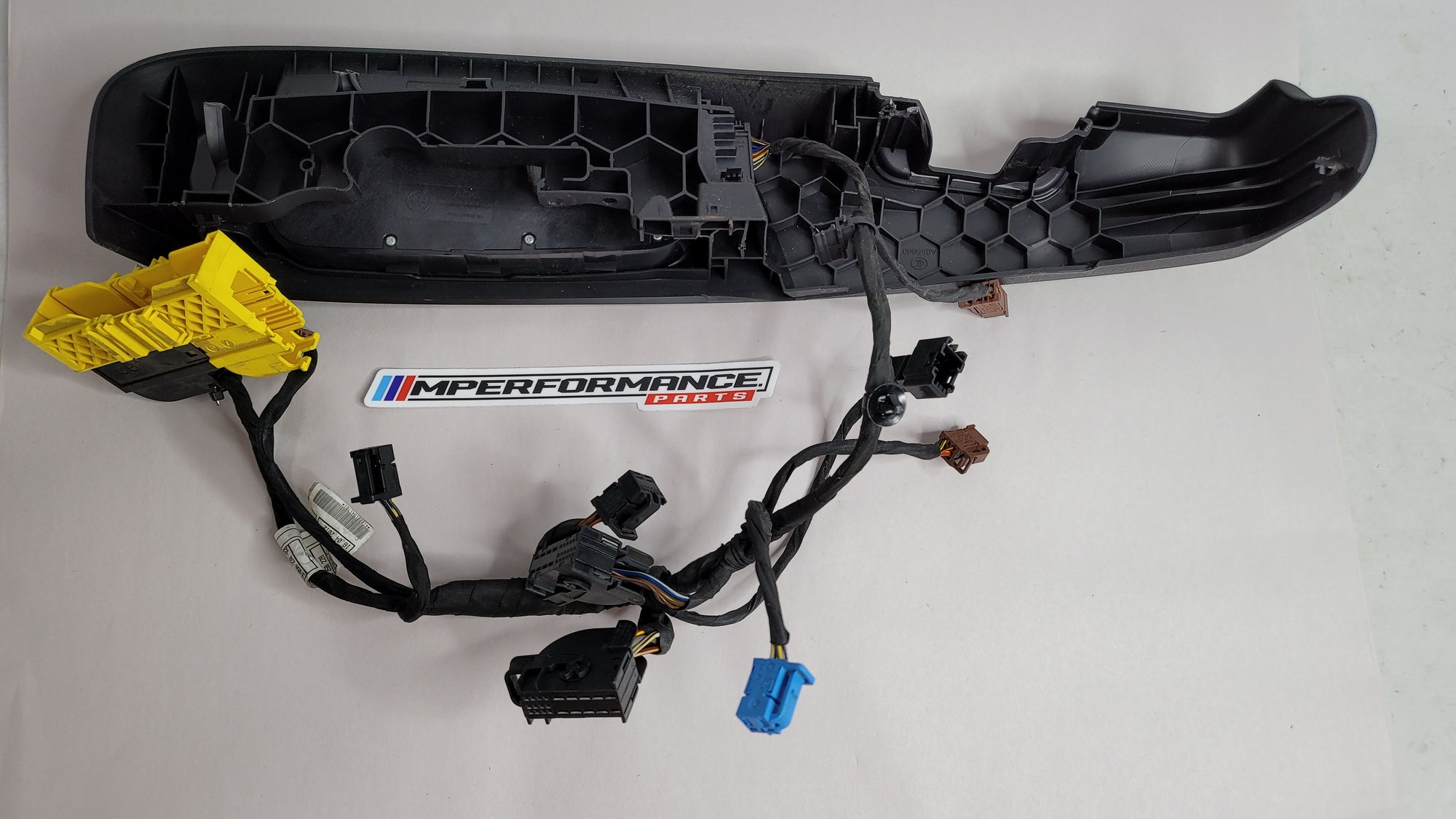 BMW F30 F31 front left driver seat wire harness for 320i, 328i, 335i, 340i, 330i models, part 9258228, by MPerformance.parts.