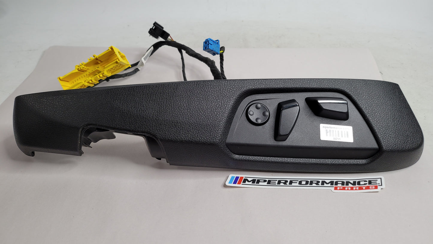 BMW F30 320I 328i LH Left Driver Front Seat Switch With Wiring Harness 7243555 - MPerformance.parts