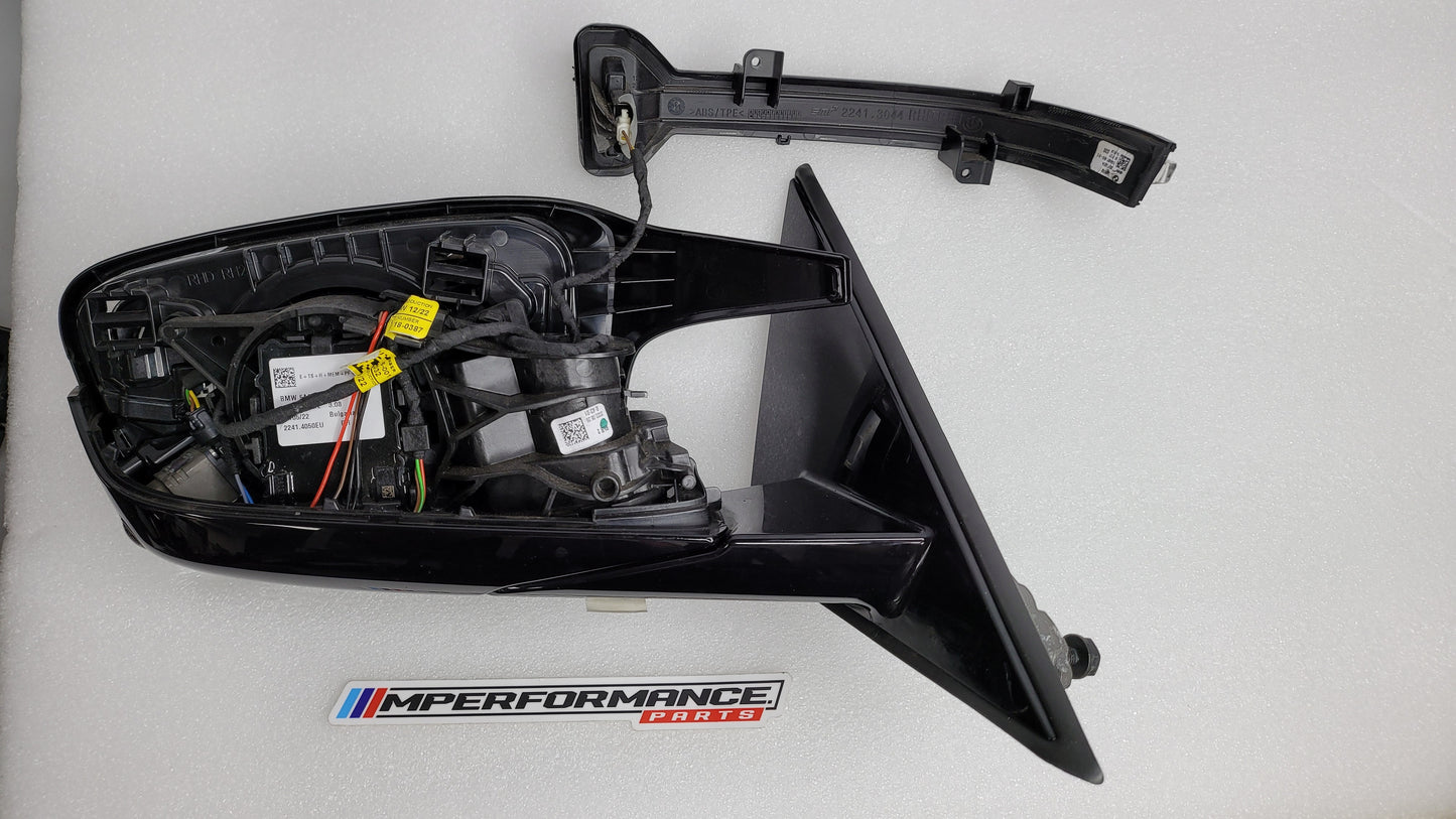 RESHOOT PHOTOS - BMW G80 M3 Left Side Mirror Heated Auto Dim w/o Cover OEM - MPerformance.parts