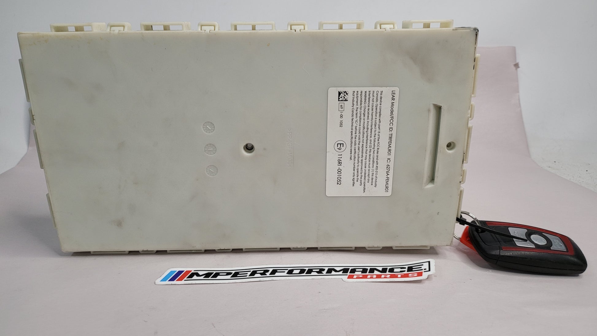 BMW F20 F21 F30 F31 F32 F80 Body Control Comfort Module Unit FEM ECU LR01 + key 9286110 - MPerformance.parts