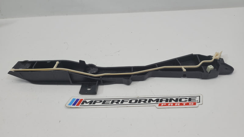 BMW M3 G80 front right trim panel cover, part number 6991227, in black with textured finish, designed for MPerformance.parts.