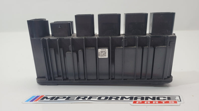 BMW M3 G80 integrated power supply control module by MPerformance.parts, showing the compact electronic component with connectors.
