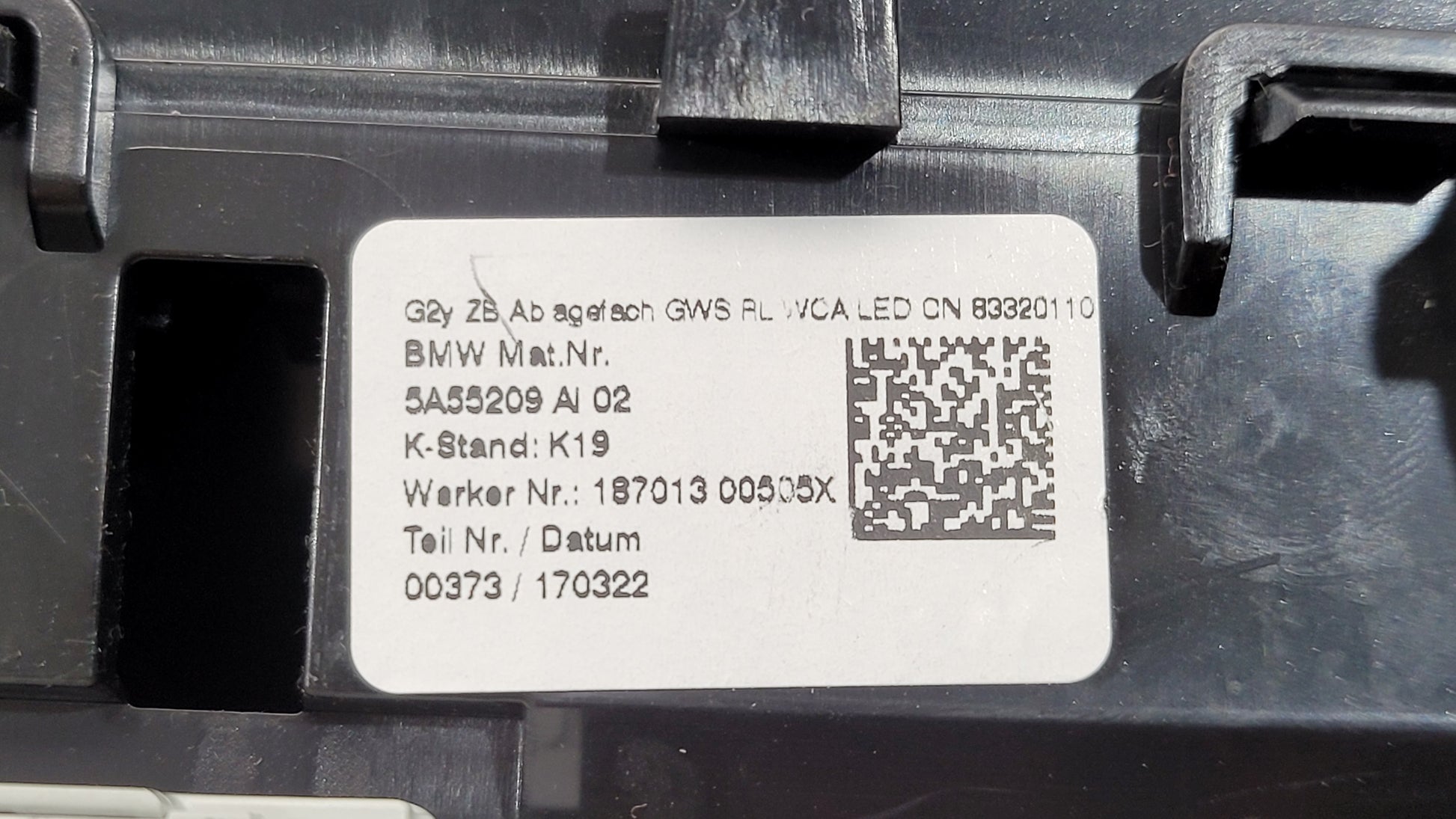 06997 - 5a55209 - 83320110 - 18701300505x - 22080208761 - 8p5a5cb6001 - MPerformance.parts