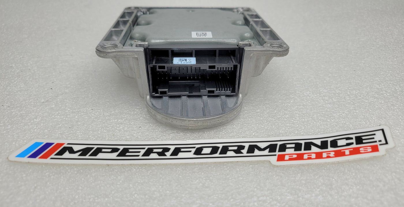 BMW 1 2 3 4 Series F20 F22 F30 F32 F80 F82 airbag module control unit from MPerformance.parts, showing the electronic control device.