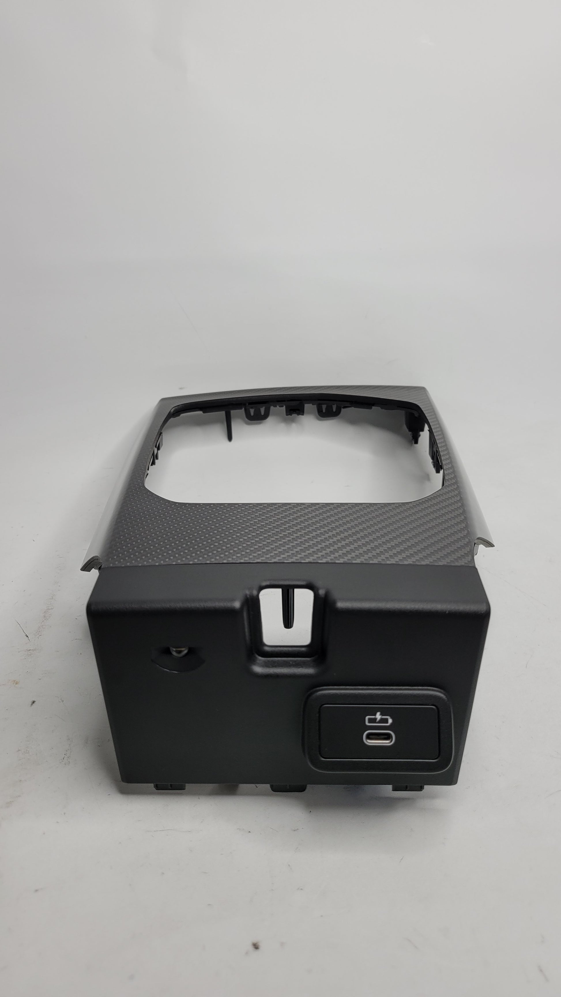 BMW M3 G20 G80 G82 G83 Carbon Fiber Center Console Trim Shifter Bezel With USB Port - MPerformance.parts