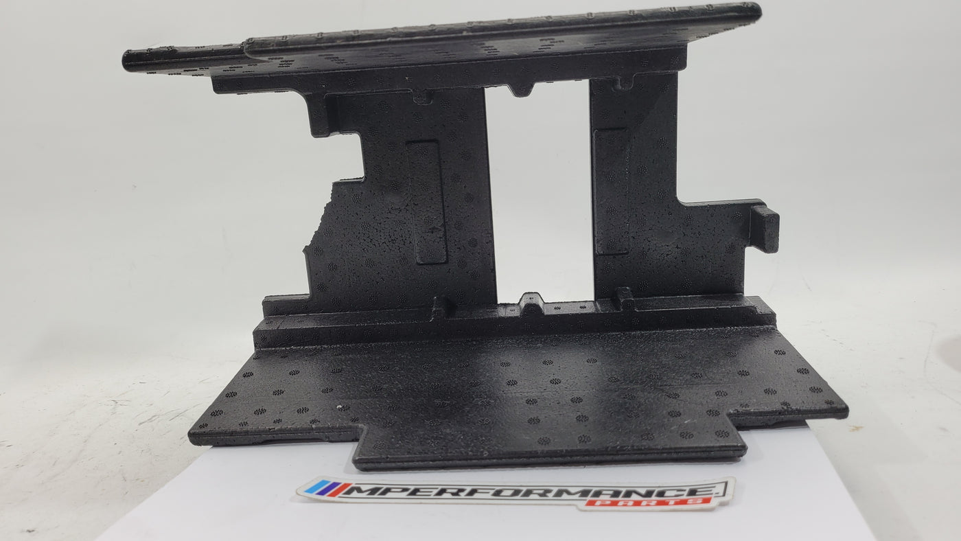 BMW 3 Series G20 G80 G28 M3 Competition battery holder tray by MPerformance.parts, showing the black plastic tray with mounting points.
