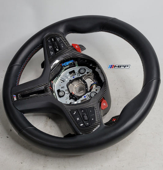 BMW M3 G80 M4 G82 G83 Steering Wheel Carbon -SW988288306 - MPerformance.parts