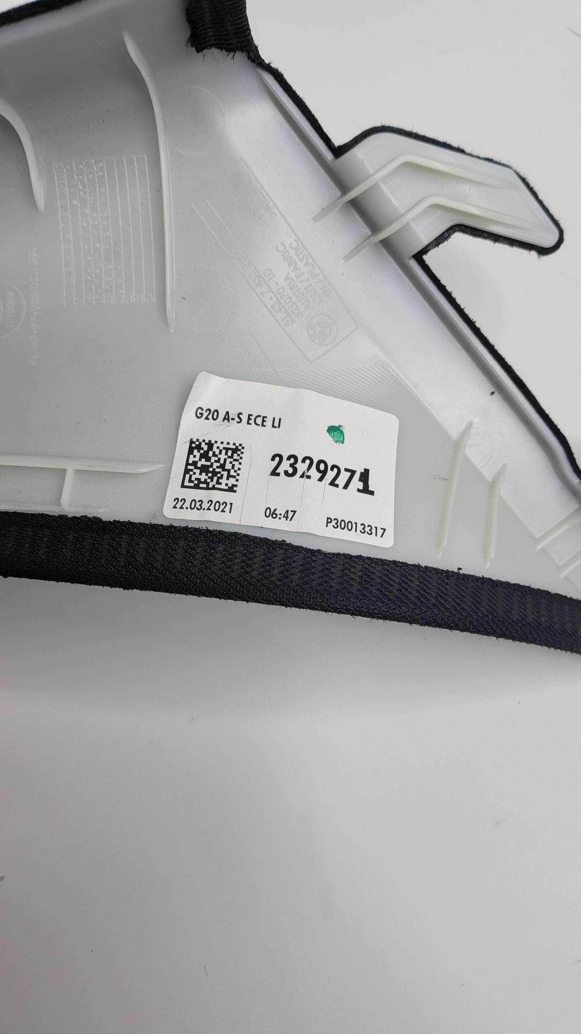 G80 M3 Passenger A Pillar Trim 2329275 - MPerformance.parts