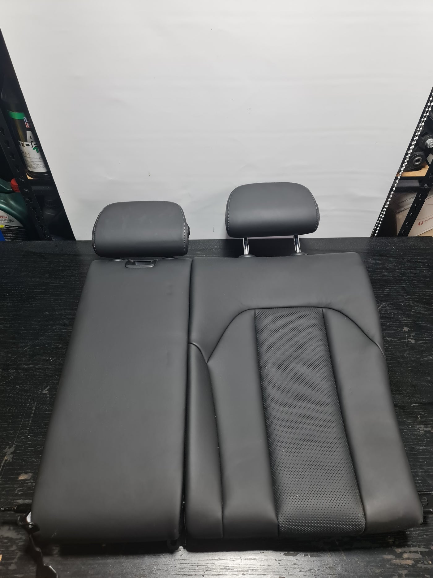 2023 BMW M3 COMPETITION XDRIVE G80 OEM BLACK LEATHER REAR SEAT ASSY L0429681 - MPerformance.parts