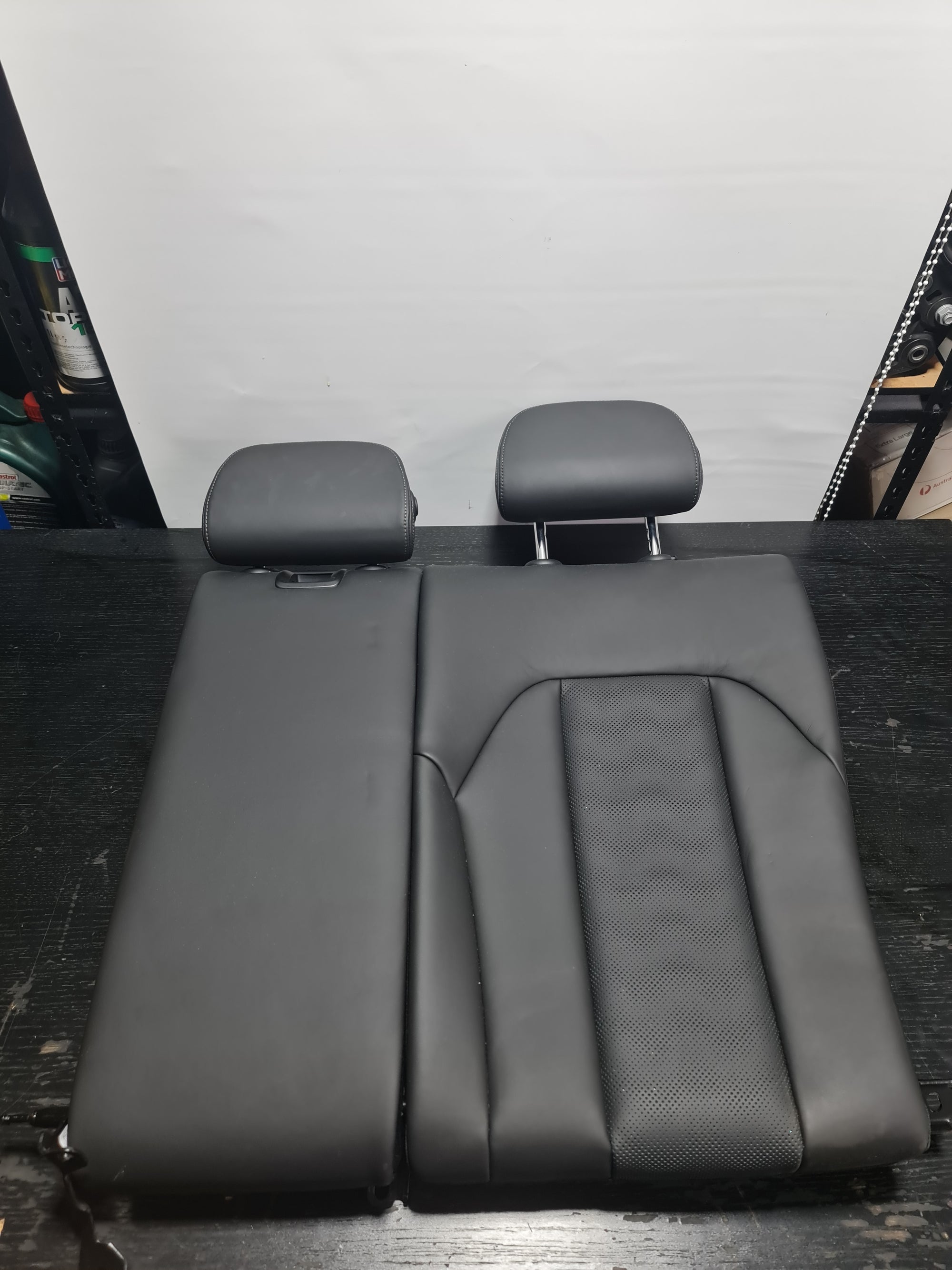 2023 BMW M3 COMPETITION XDRIVE G80 OEM BLACK LEATHER REAR SEAT ASSY L0429681 - MPerformance.parts
