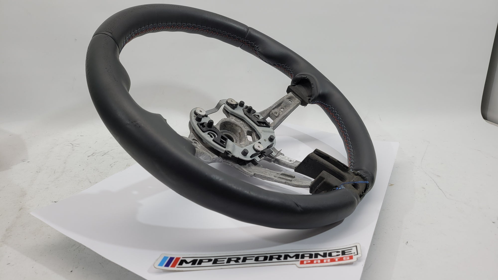 BMW M Performance steering wheel for M3, M4, M2 F80, F82, F83, F22, F44, F30 models, with sporty design and premium grip.