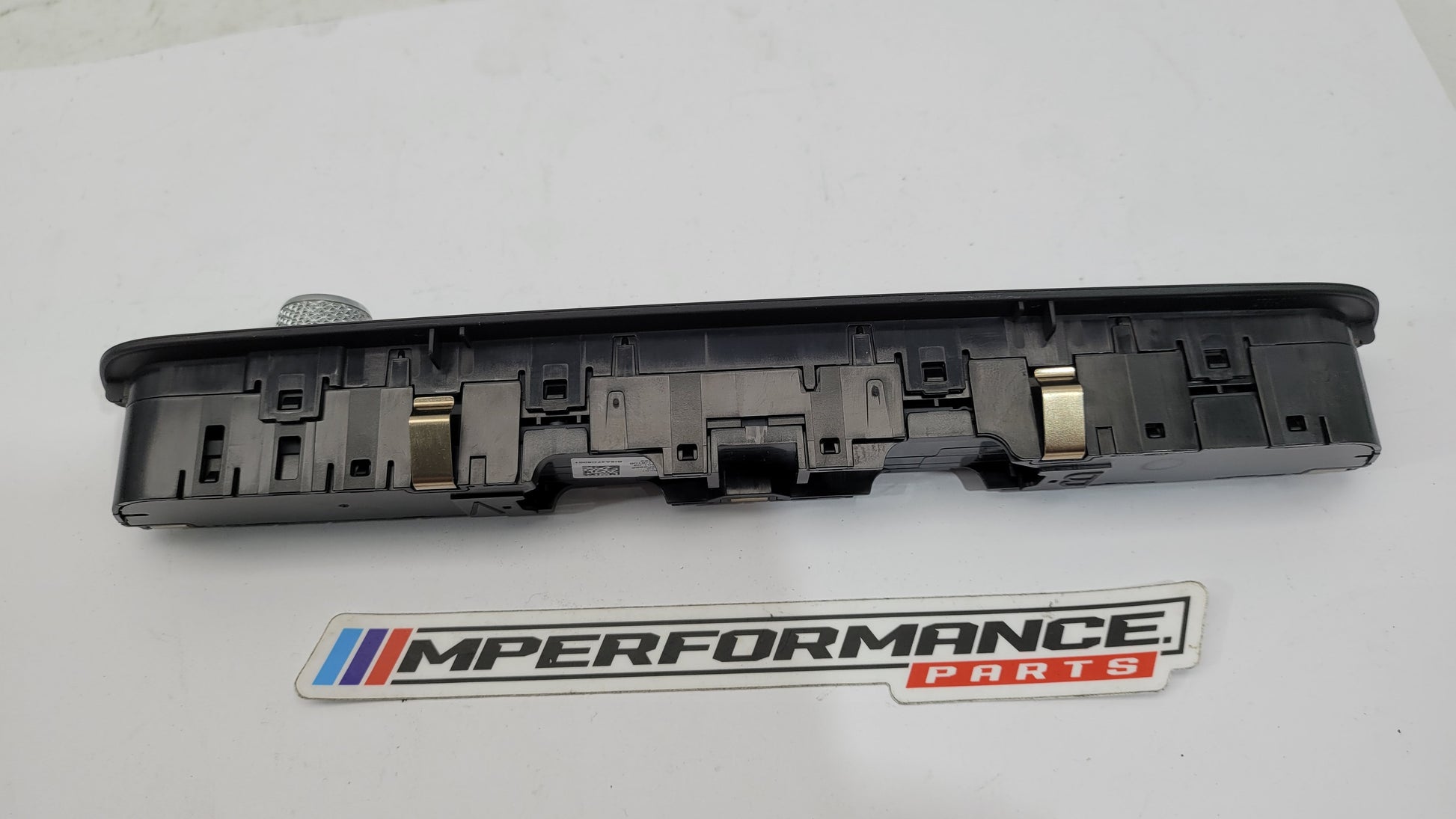 BMW G22 G80 M3 Competition radio control trim by MPerformance.parts, featuring sleek design and precise fitment details.