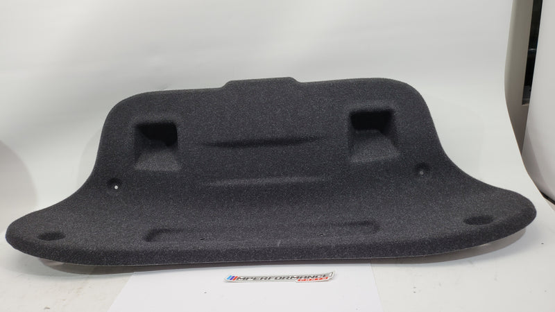 BMW 2 Series Coupe F22/F87 M2 tailgate boot lid inner cover by MPerformance.parts, showing the interior side of the vehicle's trunk lid.
