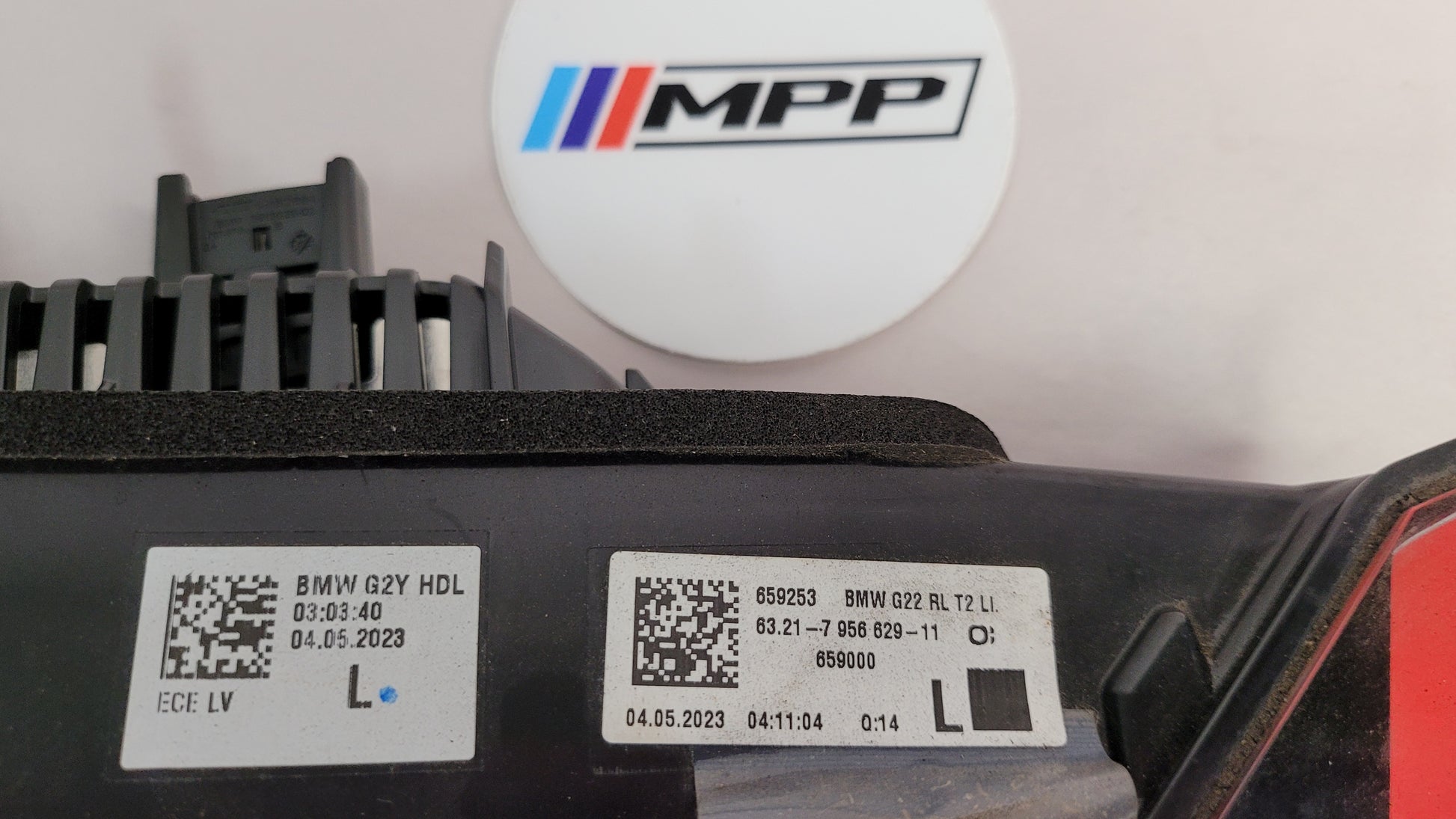 BMW M4 COMPETITION G82 REAR LIGHT ON THE BODY PASSENGER SIDE LEFT 7477603 - MPerformance.parts