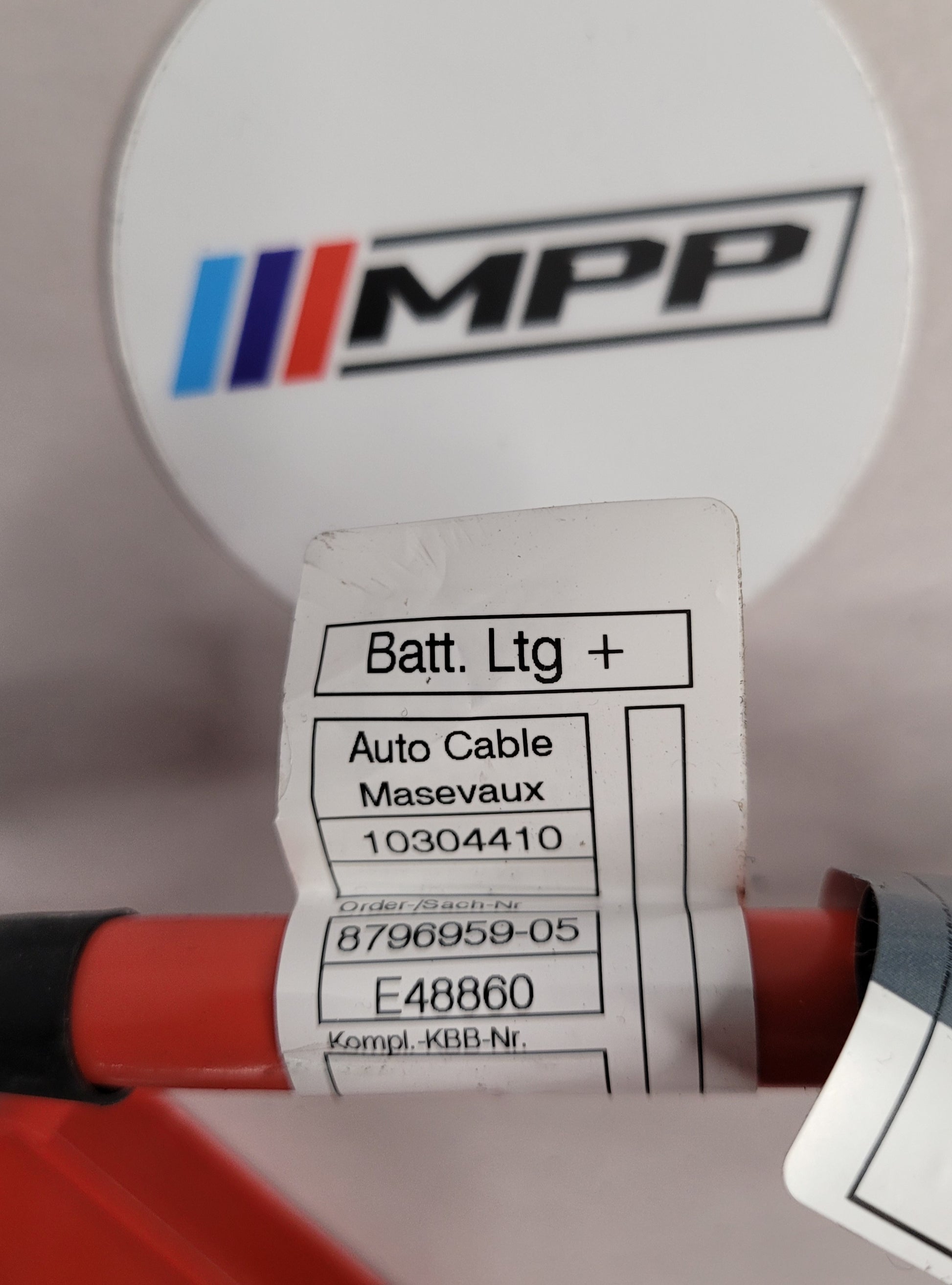 BMW G80 M3 Battery Cable Positive 8796959 - MPerformance.parts