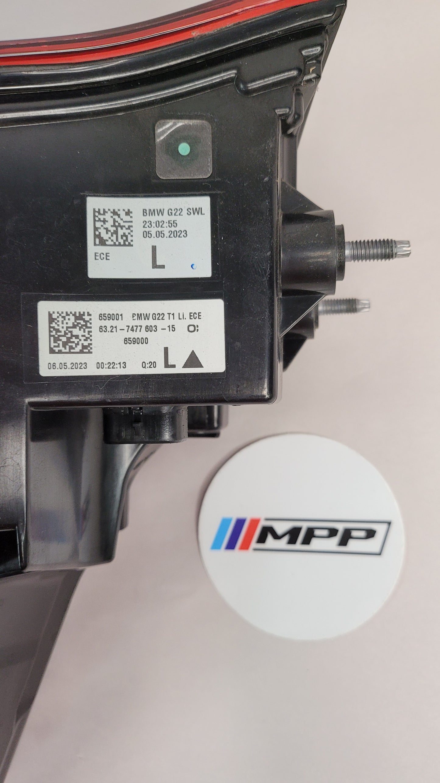 BMW M4 COMPETITION G82 REAR LIGHT ON THE BODY PASSENGER SIDE LEFT 7477603 - MPerformance.parts