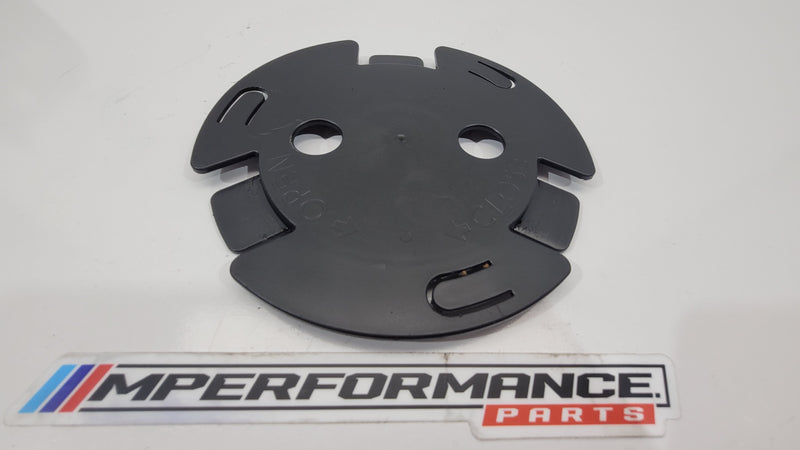 BMW M3 G80 engine compartment center under tray by MPerformance.parts, showing the black plastic protective cover in the engine bay.