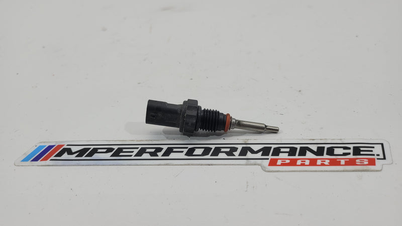 BMW 3 F30 fuel temperature sensor 8626176 by MPerformance.parts, showing a close-up of the sensor component for engine monitoring.