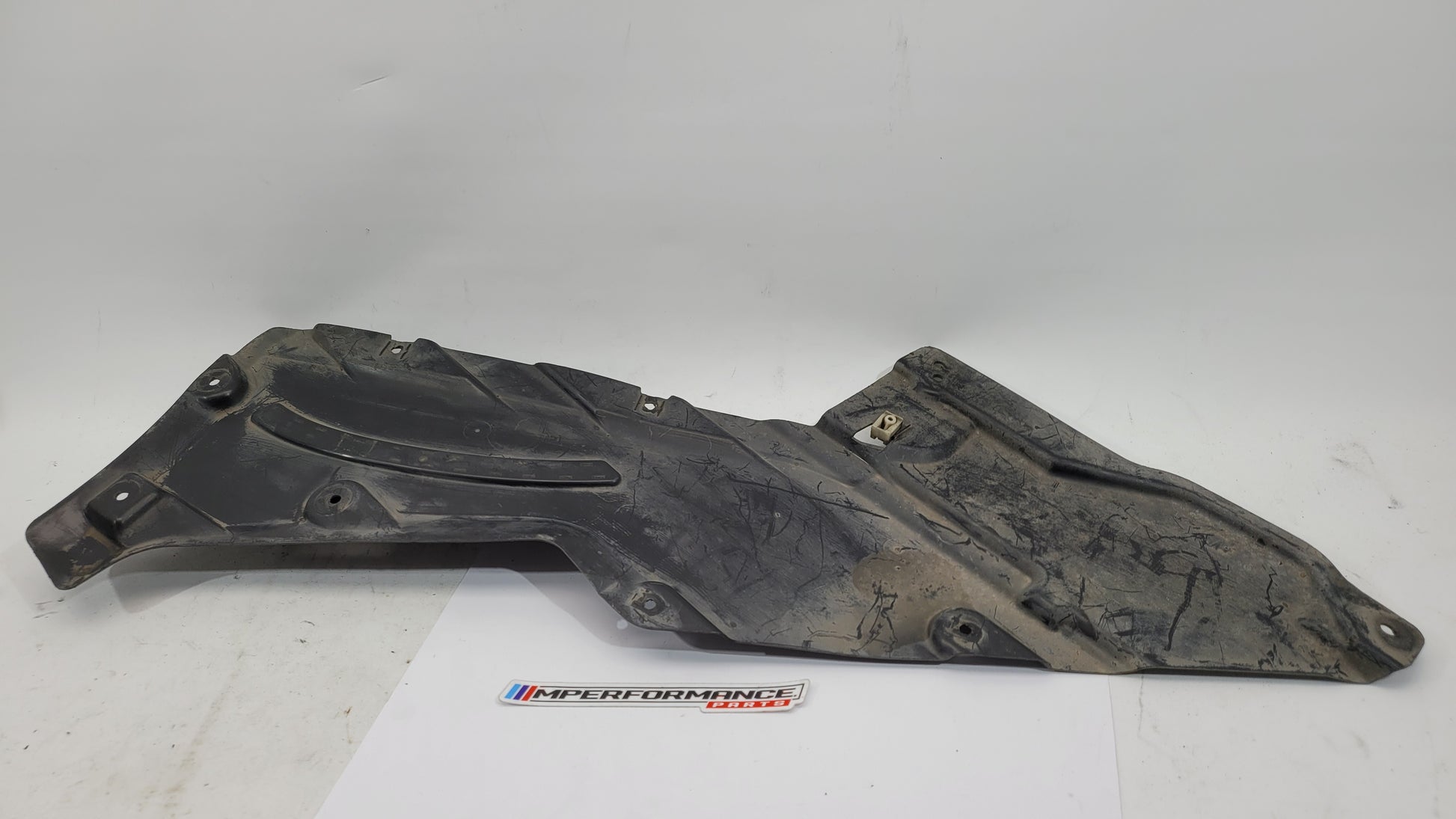 BMW M3 M4 G80 G82 G83 underbody panelling panel trim right side by MPerformance.parts, showing the sleek, durable undercarriage component.