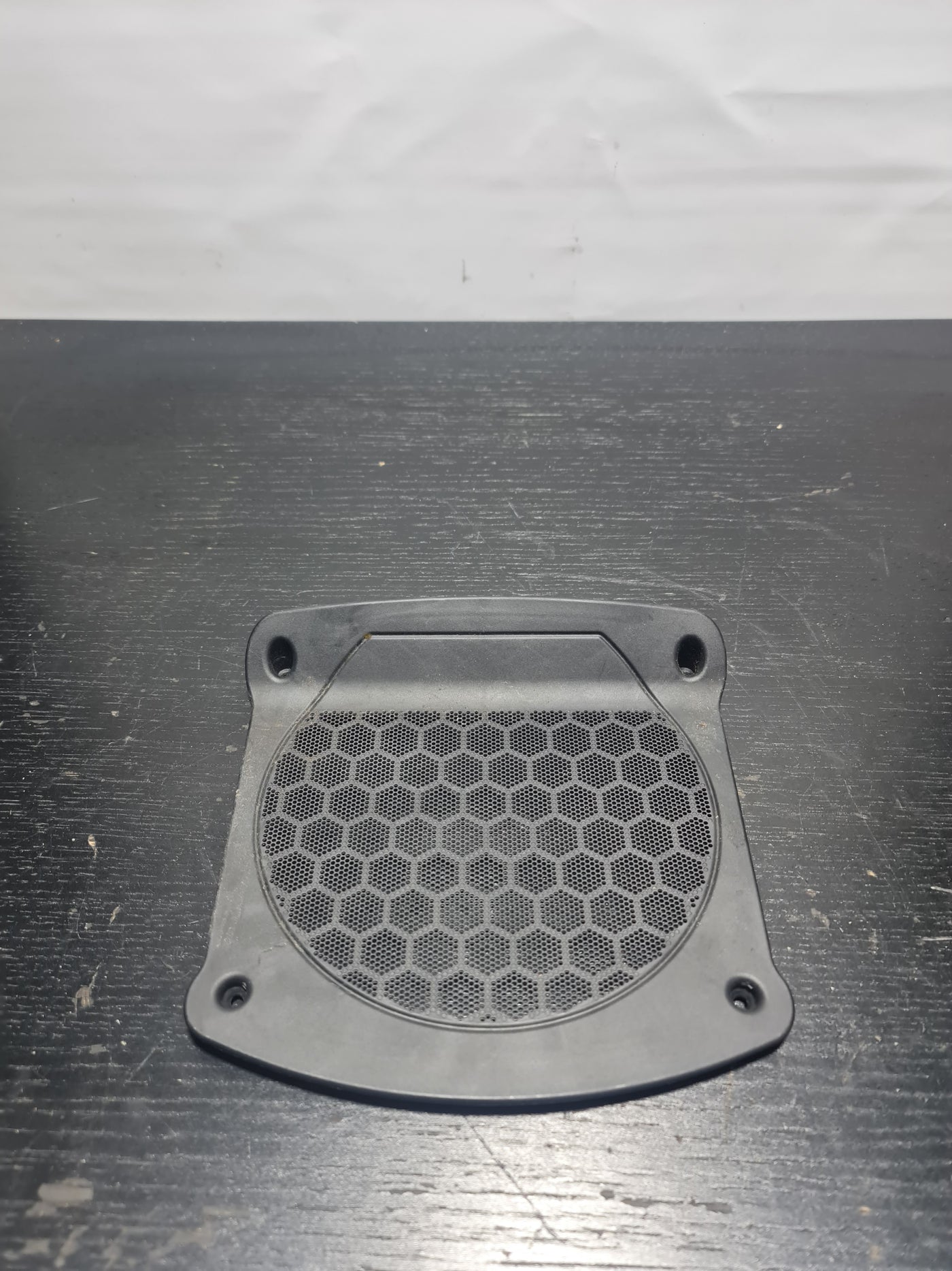 BMW M3 G80 speaker cover trim by MPerformance.parts, featuring sleek black finish and precise fit for enhanced interior detail.