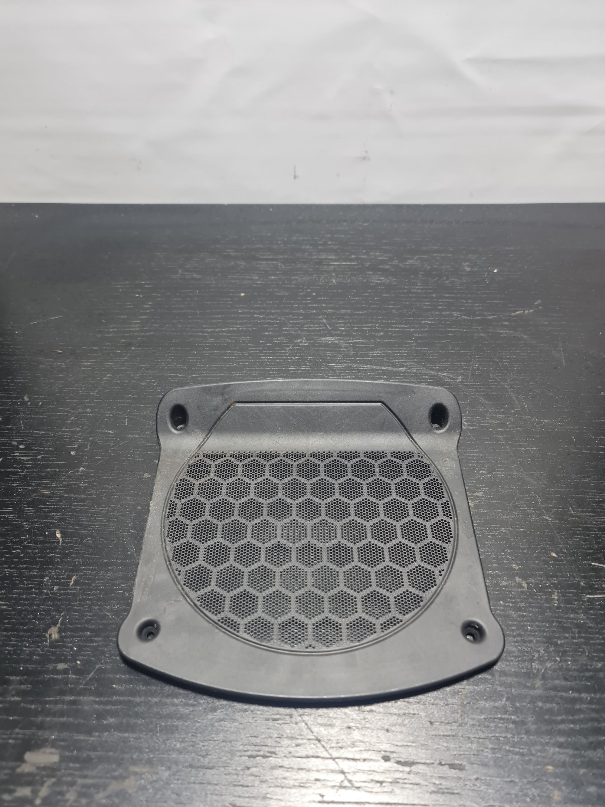 BMW M3 G80 speaker cover trim by MPerformance.parts, featuring sleek black finish and precise fit for enhanced interior detail.
