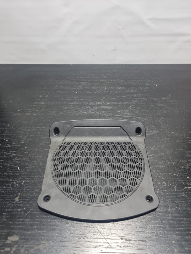 BMW M3 G80 speaker cover trim by MPerformance.parts, featuring sleek black finish and precise fit for enhanced interior detail.