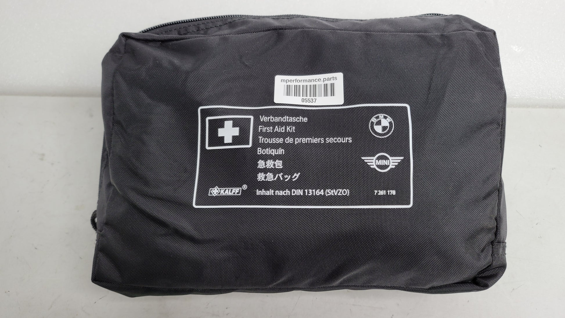 BMW G80 M3 First Aid Kit Bag Black First Aid Kit 7261178 - MPerformance.parts