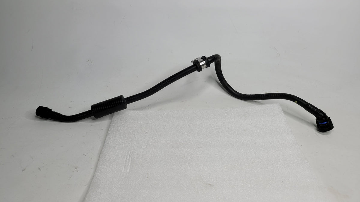 MPerformance.parts 05236-m automotive part, close-up view showing detailed black component for vehicle performance enhancement.