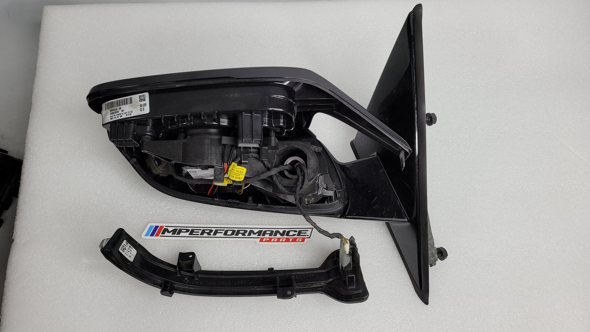 RESHOOT PHOTOS - BMW G80 M3 Left Side Mirror Heated Auto Dim w/o Cover OEM - MPerformance.parts