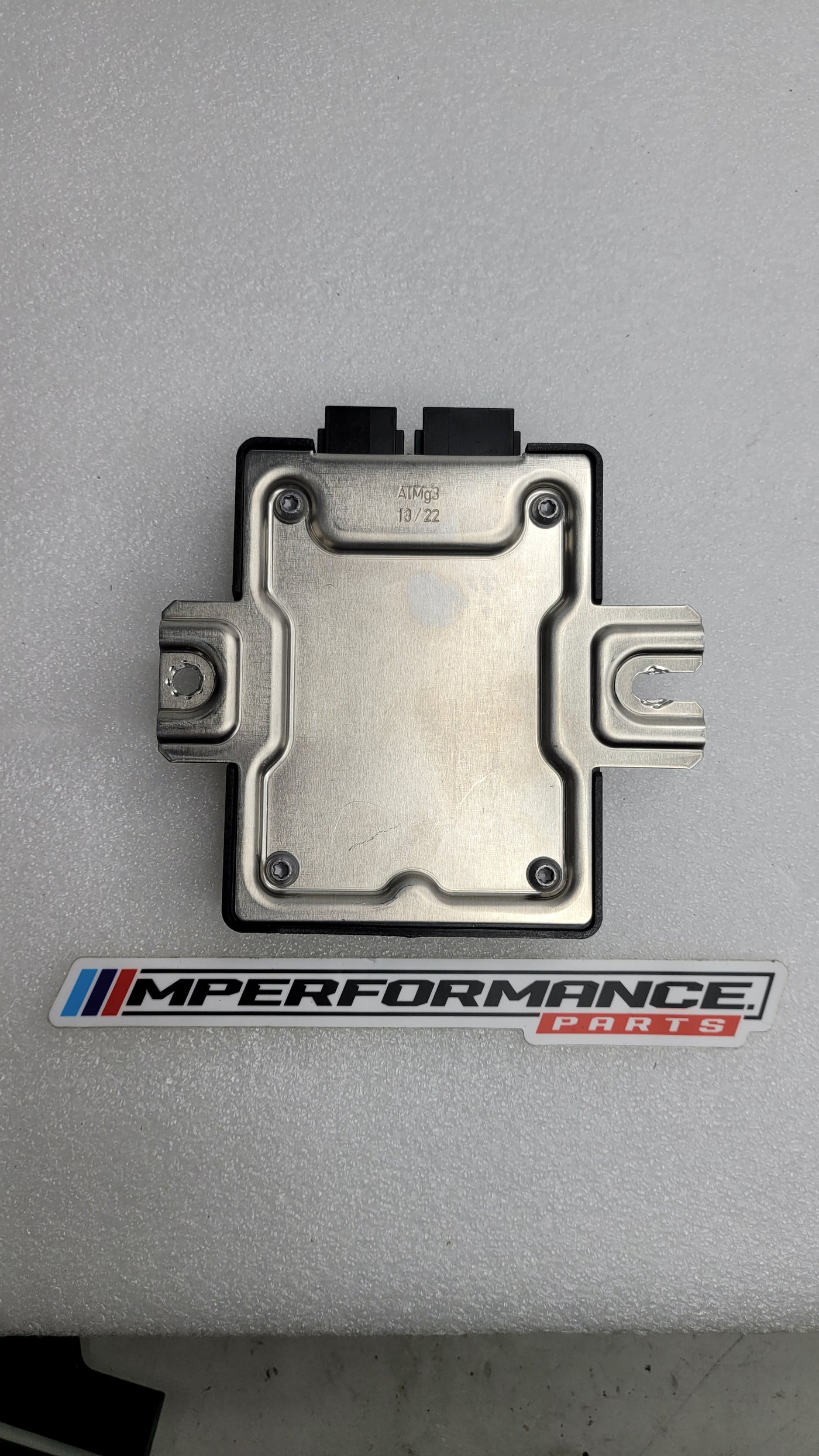 BMW 3 Series G20 G21 G22 G23 G80 rear differential control module by MPerformance.parts, showing the electronic component.