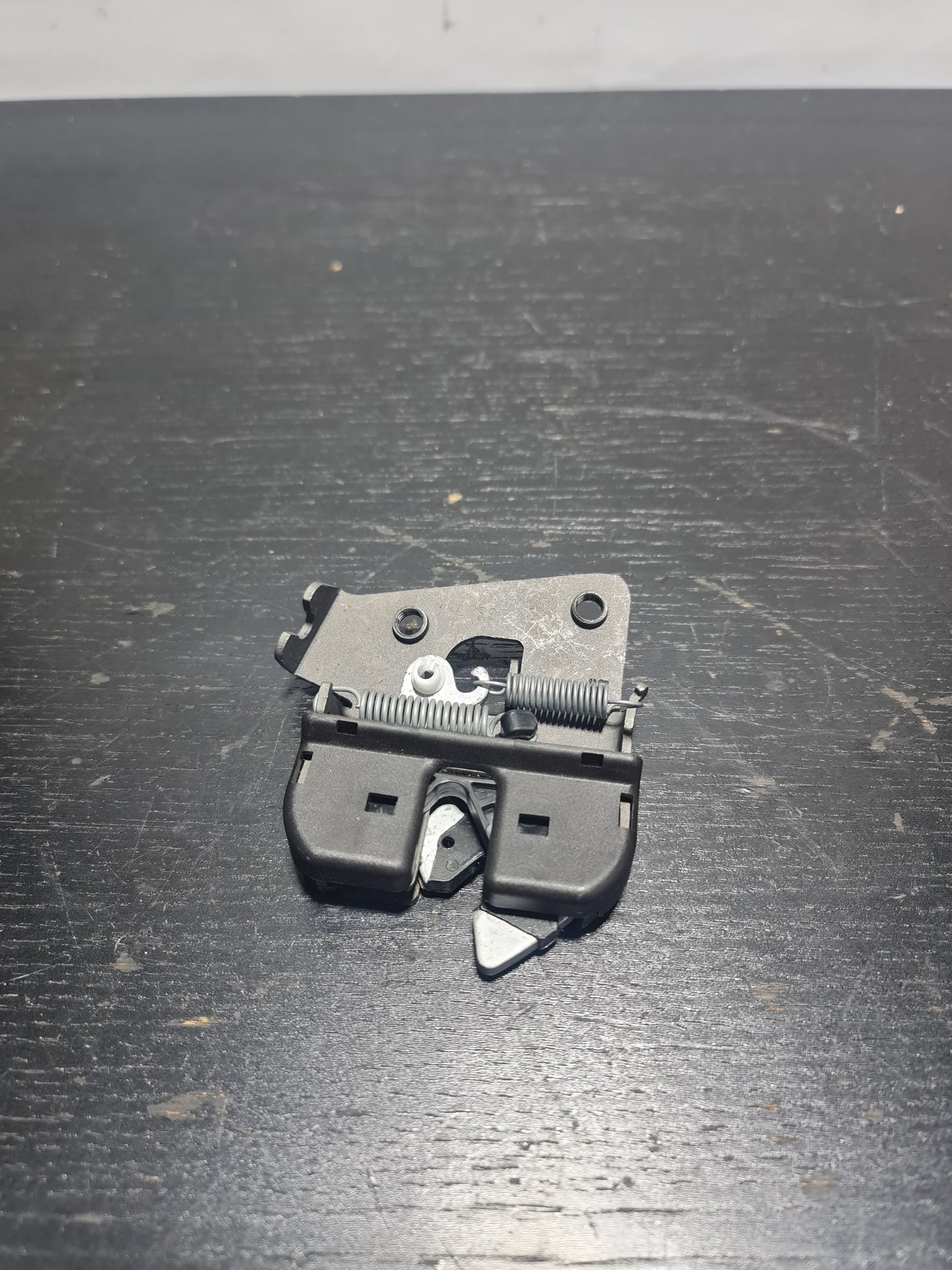 BMW rear right side seat back release latch lock for 2004-2020 models, by MPerformance.parts, shown in the image.