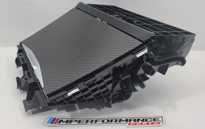 BMW M3 M4 G80 G82 carbon center console front cover storage tray, MPerformance.parts accessory, durable and sleek design