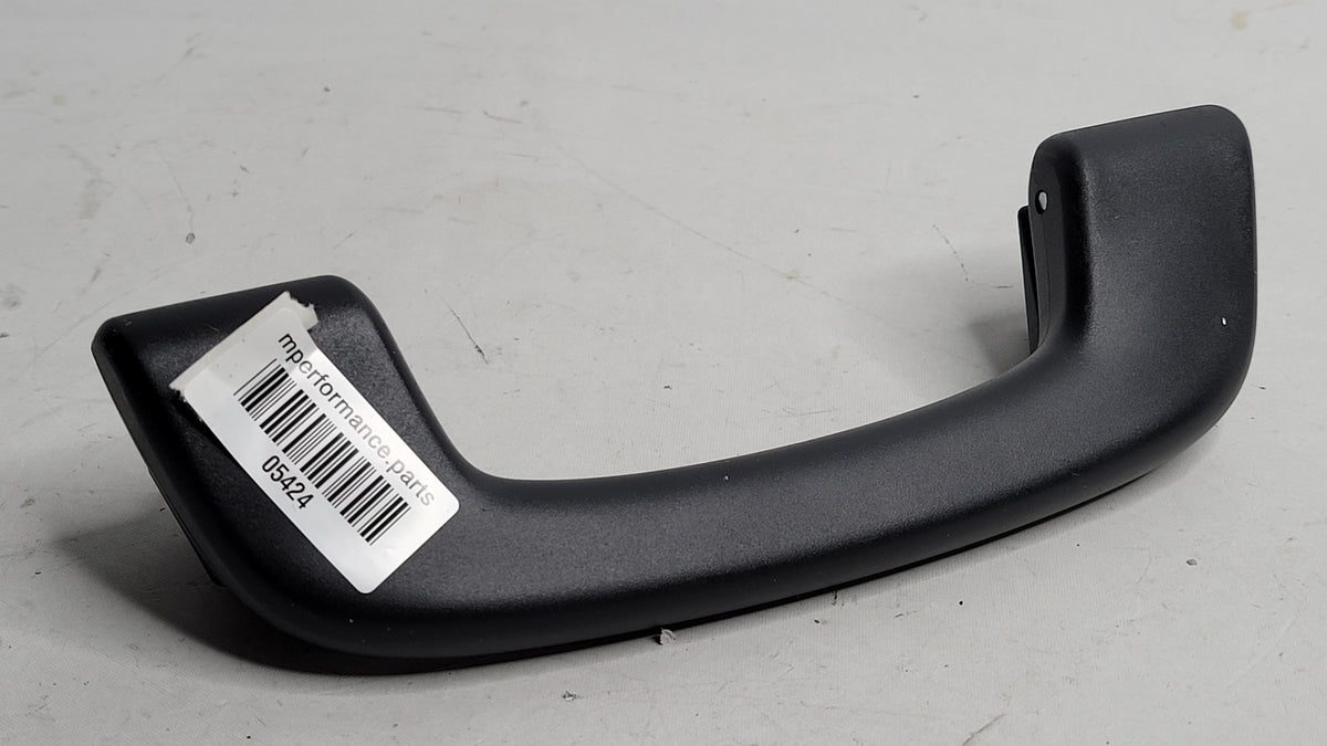 BMW MPerformance.parts front bumper component, black with aerodynamic design, for M series vehicle.