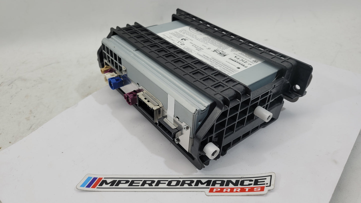 BMW G01 G20 G30 G05 G16 G26 G32 navigation and radio head unit with AM/FM display, branded by MPerformance.parts.
