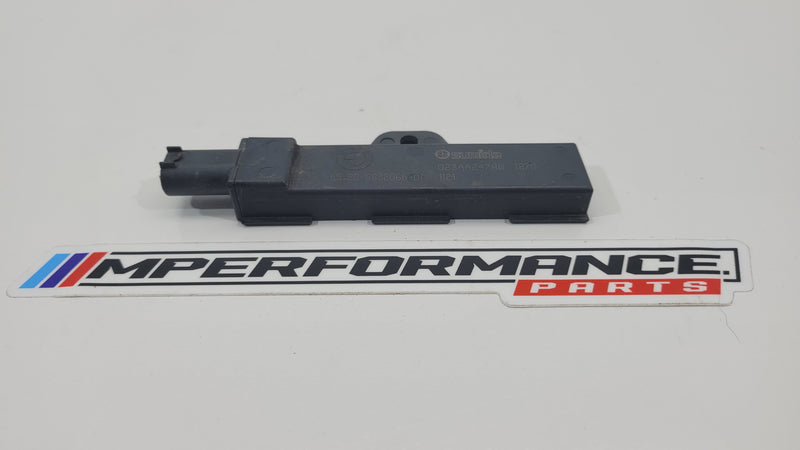 BMW G80 M3 keyless entry comfort access antenna, black plastic component with electronic elements for vehicle access.