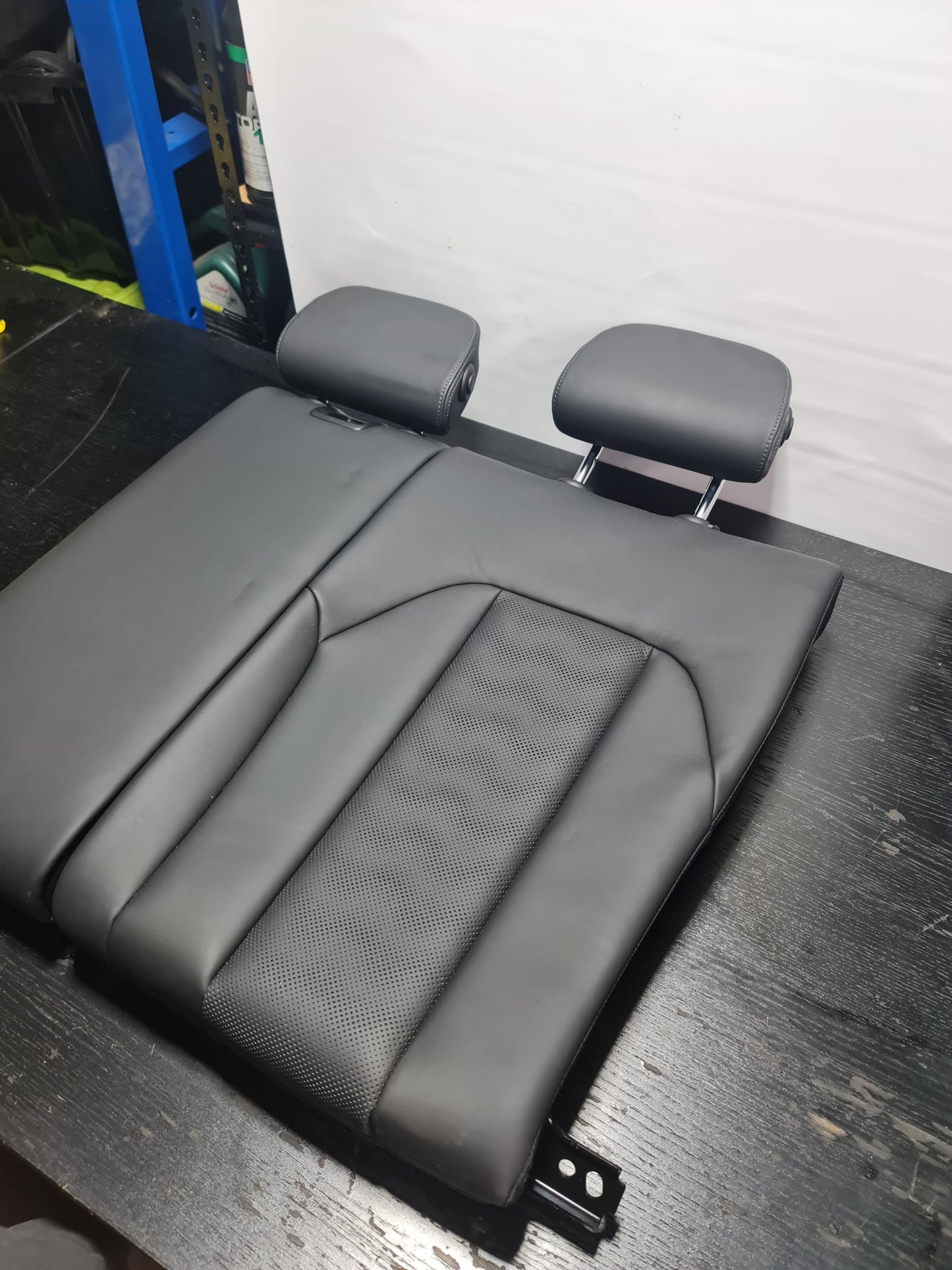 2023 BMW M3 COMPETITION XDRIVE G80 OEM BLACK LEATHER REAR SEAT ASSY L0429681